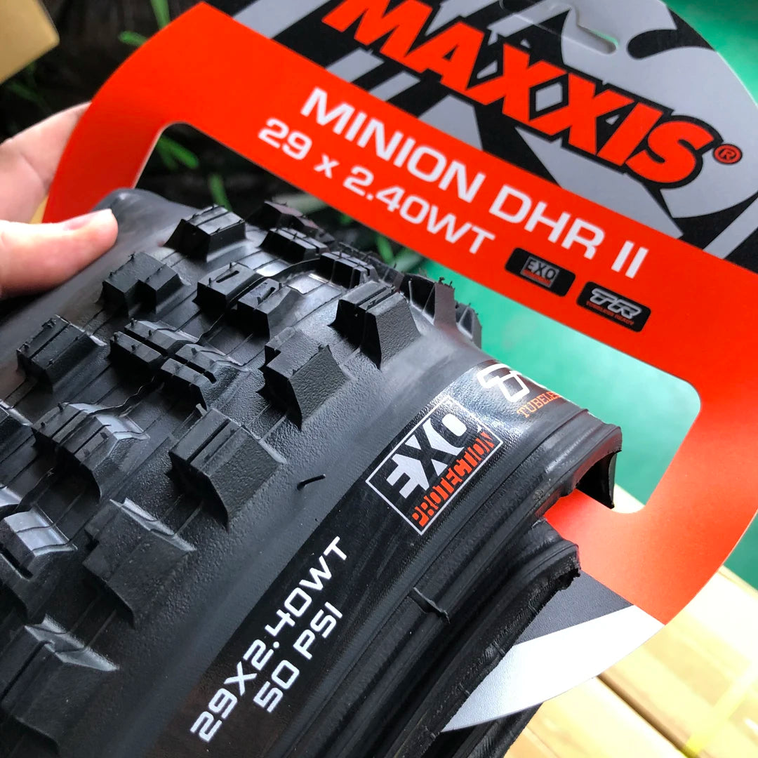 MAXXIS MINION DHR II Tubeless MTB Tire for All Sizes