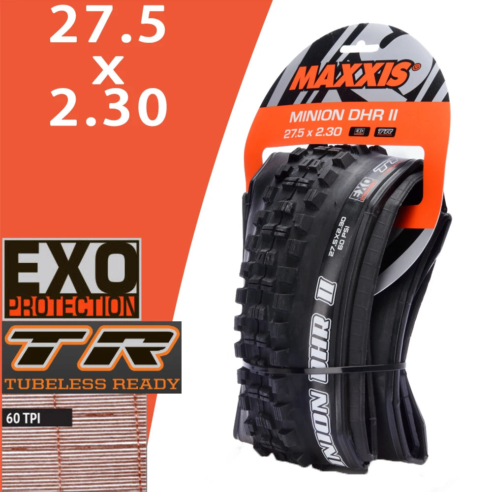 MAXXIS MINION DHR II Tubeless MTB Tire for All Sizes