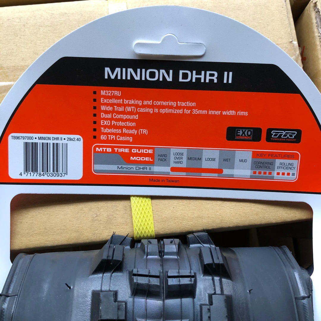 MAXXIS MINION DHR II Tubeless MTB Tire for All Sizes