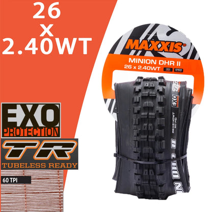 MAXXIS MINION DHR II Tubeless MTB Tire for All Sizes