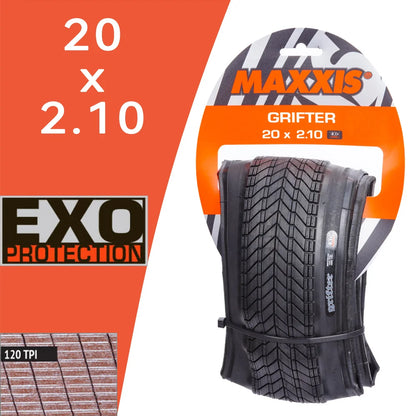 Maxxis Grifter BMX Tire 20" - Foldable 2.1/2.3/2.4