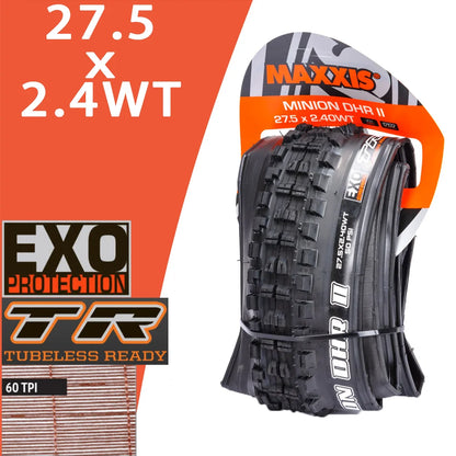 MAXXIS MINION DHR II Tubeless MTB Tire for All Sizes