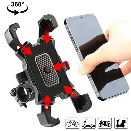 360° Rotatable Electric Bike Phone Holder