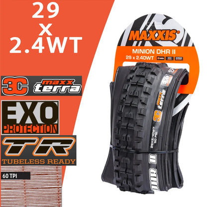 MAXXIS MINION DHR II Tubeless MTB Tire for All Sizes