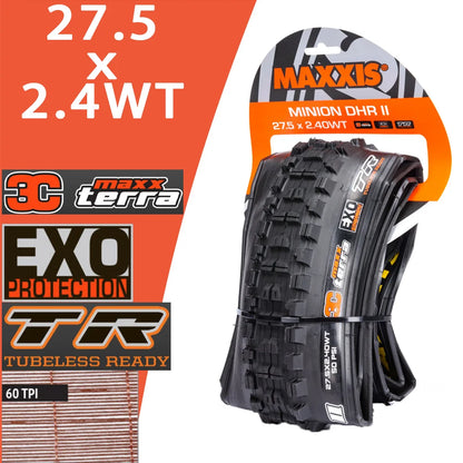 MAXXIS MINION DHR II Tubeless MTB Tire for All Sizes