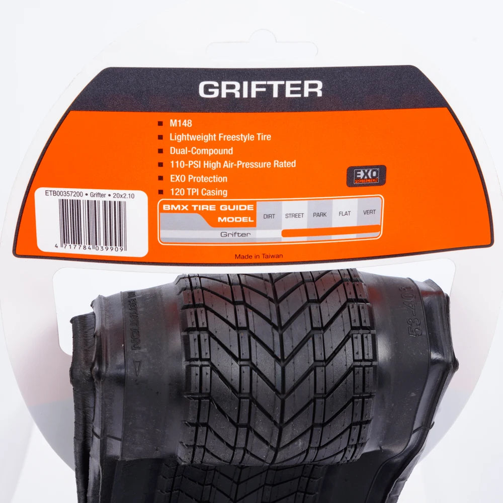 Maxxis Grifter BMX Tire 20" - Foldable 2.1/2.3/2.4